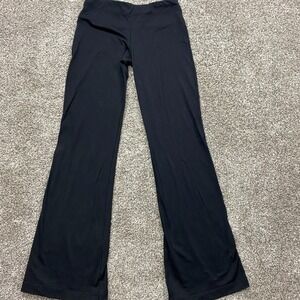 suzanne somers collection pants Woman's XS leggings Flare Bootcut Wide Leg black
